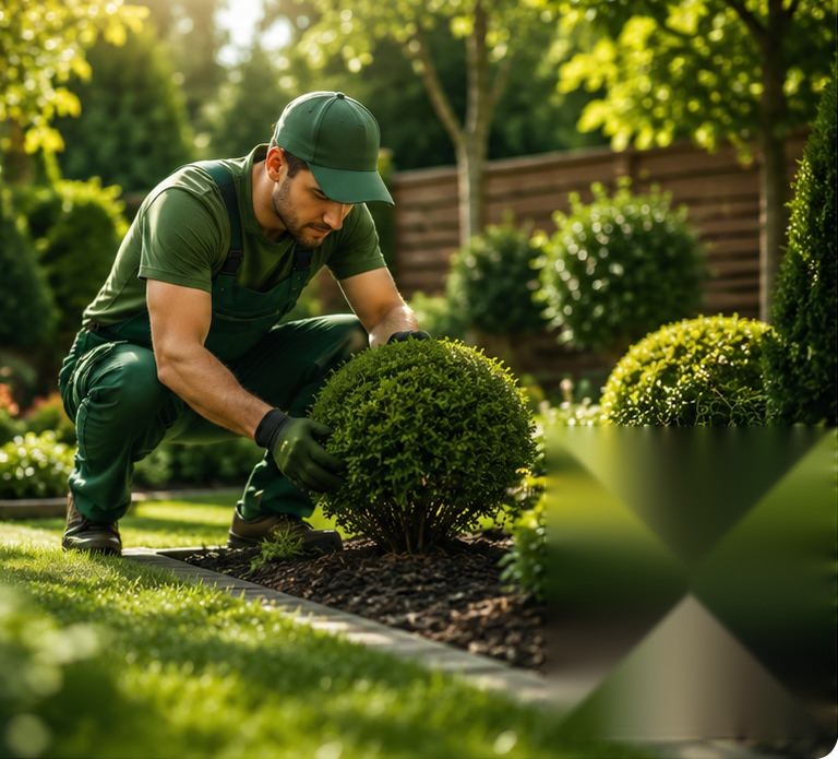 Jardinier Expert au travail