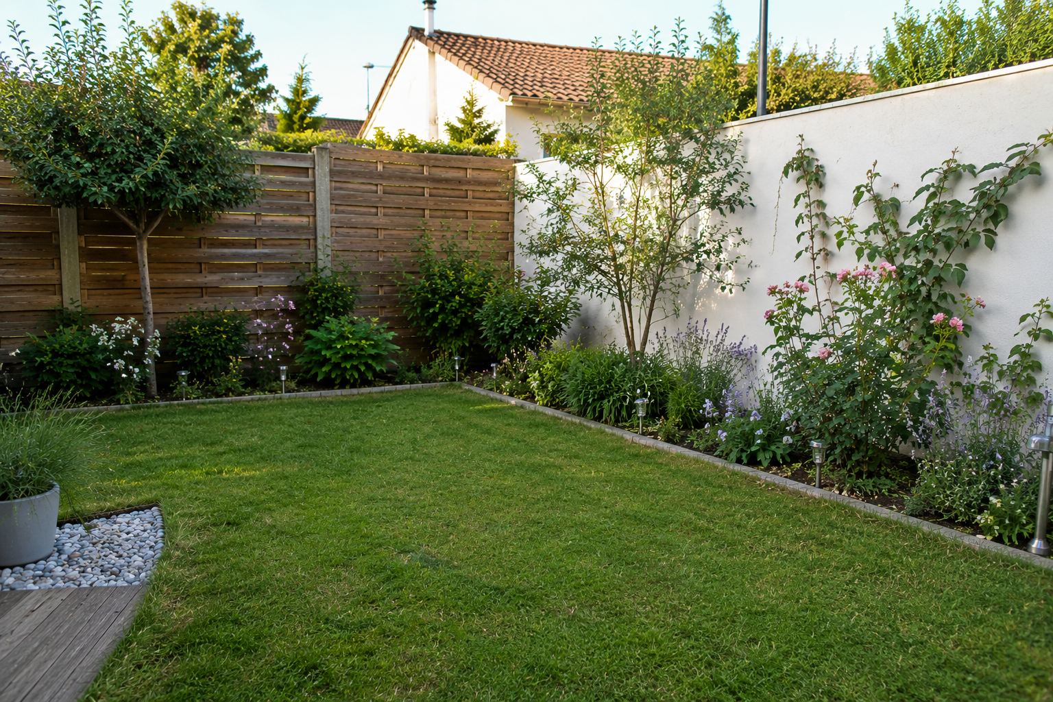 Aménagement extérieur moderne
