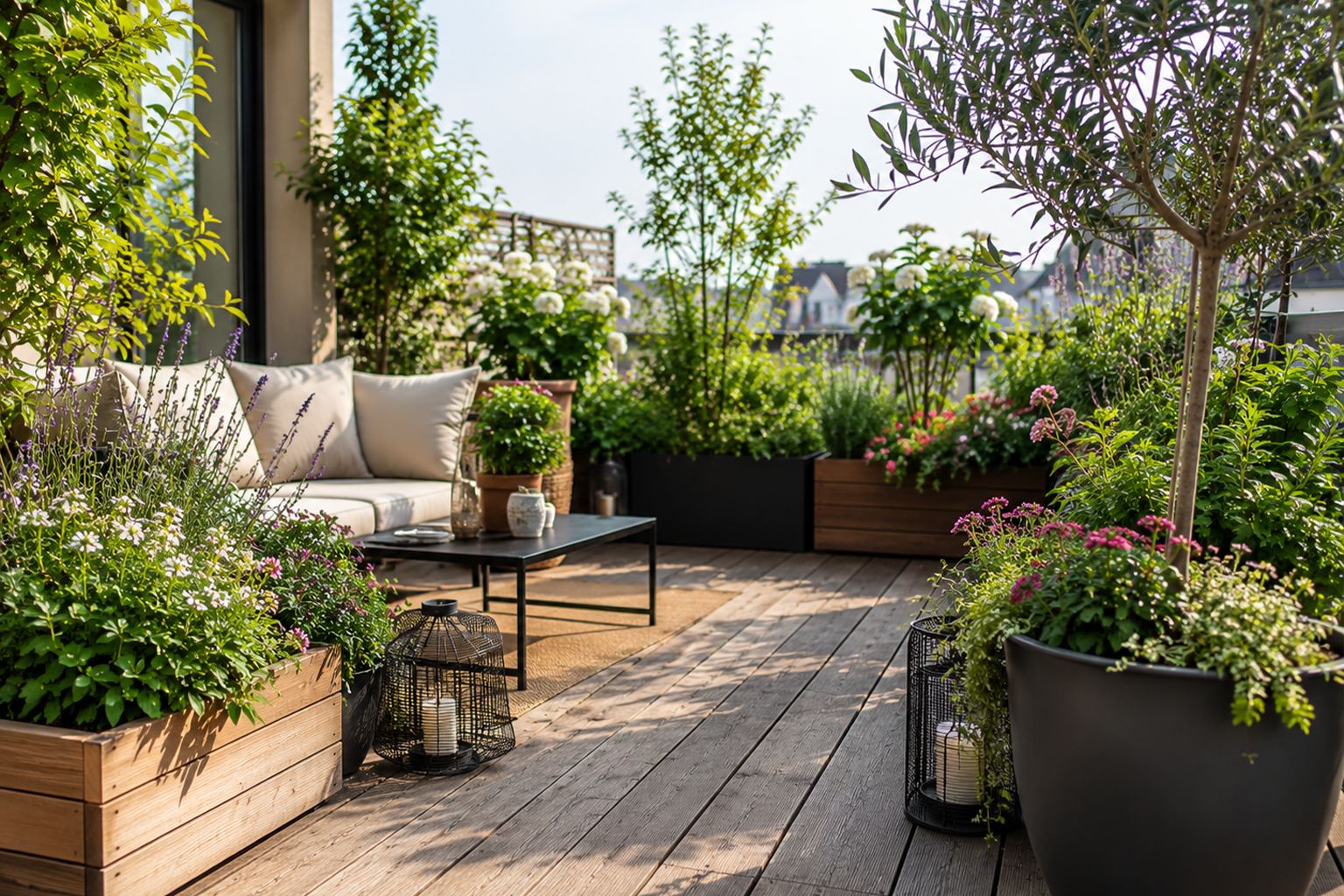 Terrasse végétale