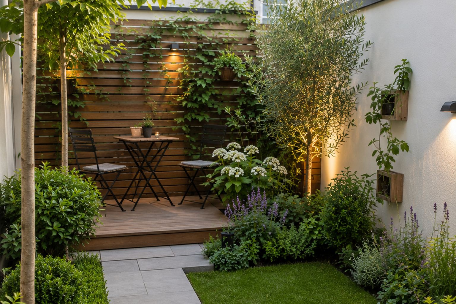 Petit jardin urbain